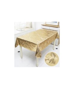Metallic Gold Tablecloth 100x137cm 280gsm