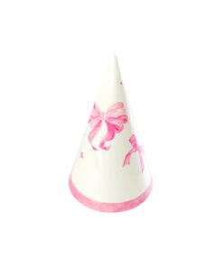 Pink Bow Hats for kids 10pc
