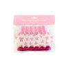 Pink Bow Blowouts 6pc