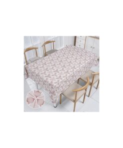 Glitter Rose Gold Tablecloth 100x137cm 280gsm