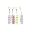 4 Key Fidget Keyboard Keychain 7.5x1.5cm Assorted