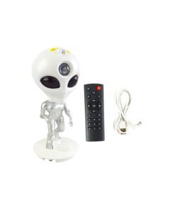 Alien Wireless Speaker with Acoustic Star Light 9.5x9.5x19.5cm