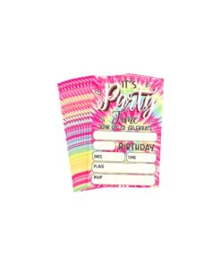 Alternative view of Rainbow Invitation cards with Envelopes 10pc