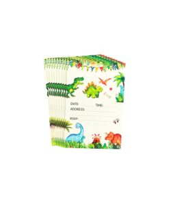 Alternative view of Dinosaur Invitation cards with Envelopes 10pc