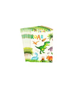 Dinosaur Invitation cards with Envelopes 10pc