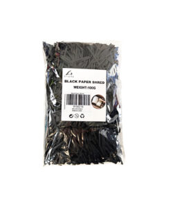 Black Paper Shreds 100g
