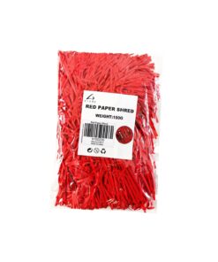 Red Paper Shreds 100g