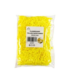 Fluorescent Yellow Paper Shreds 100g