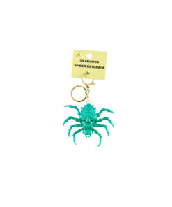 3D Printed Spider Keychain 8x7cm