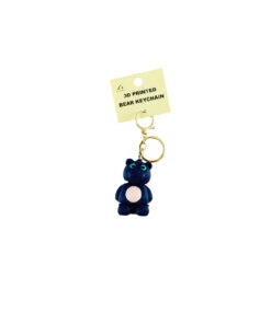3D Printed Bear Keychain 5.5x4cm