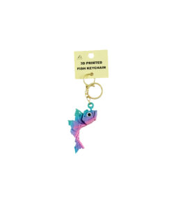 3D Printed Fish Keychain 9x4.5cm