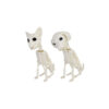 Sitting Animal Skeleton Assorted 19cm