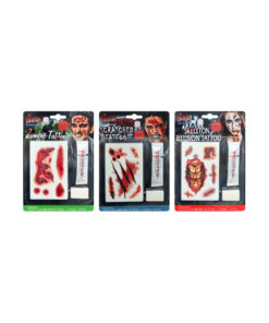 Gory Bloody Tattoos Assorted