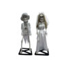 Table Top Skeleton Bride and Groom Assorted 54cm