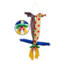 Animated Possessed Upside Down Clown 1.4m
