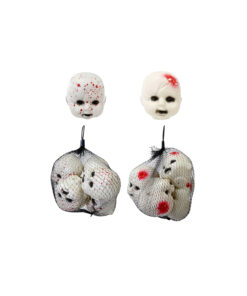Bag of Bloody Baby Doll Heads Assorted 6pk