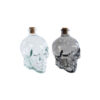 Skeleton Glass Bottle Assorted 400ml