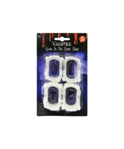 Vampire G.I.D Teeth 6cm 10pk
