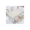 Embossed Gold Silver Tablecloth 100x137cm 280gsm