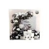 Black Silver Balloon Garland Kit 100pc