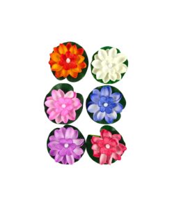Waterproof Lotus Floating LED Candles 10cm Assorted