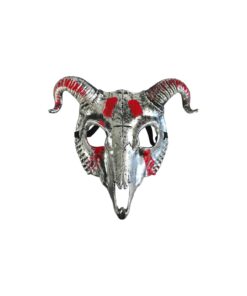 Silver Goat Mask