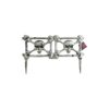 Silver Skull Garden Stake