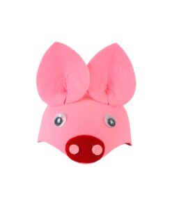 Pig Hat Kids 18x10cm