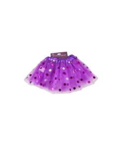 Purple Shining Dot Tutu Child 27cm