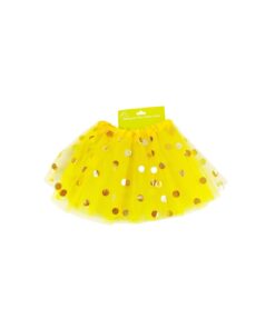 Yellow Shining Dot Tutu Child 27cm