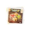 4 Square Snack Boxes with Tray 23x21.5x6.2cm