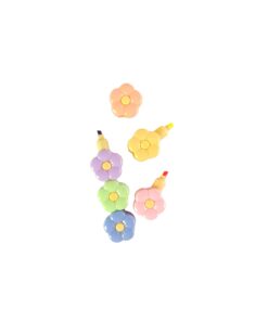 Flower Shape Highlighter 32.2x51.2mm 5pc