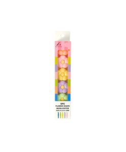 Flower Shape Highlighter 32.2x51.2mm 5pc