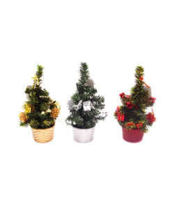 Mini Christmas Tree Assorted 22cm