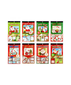 Foil / Glitter Gift Tags Assorted 54pc