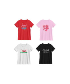 Womans Christmas T-Shirt Assorted