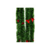 Green Chunky Berry Bows Tinsel 2.4m