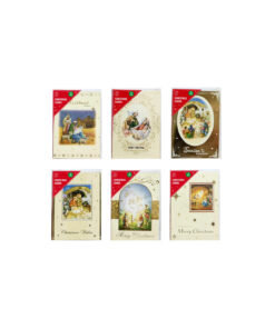 Foil Religious Cards Assorted 10pk