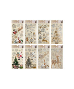 Metallic Puffy Wall Stickers Assorted