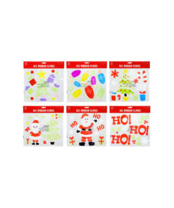 Window Gel Clings Assorted 29x25cm