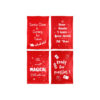 Large Classic Felt Sack Assorted 58x90cm
