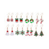 Christmas Dangly Earrings Assorted