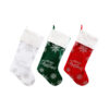Silver Snowflakes Stocking Assorted 54cm