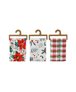 Christmas Woven Tablecloth Assorted 150x225cm