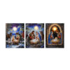 Nativity Light Up Canvas Assorted 30x40cm