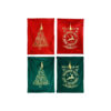 Deluxe Velvet Christmas Sack Assorted 62x80cm