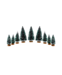 Mini Based Bristle Tree 9pk
