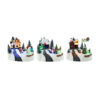 Rotating Village Scene With Music Assorted