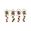 Shiny Nutbell Hanger Assorted 23cm