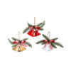 Gingham Twin Bell Hanger Bow Assorted